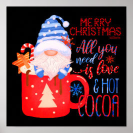 Poster TUDO O QUE PRECISAS É AMOR E CACAU QUENTE, UM Nata