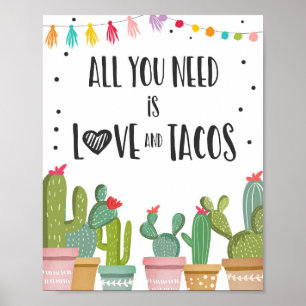 Poster Tudo o que você precisa é sinal de Mesa de amor