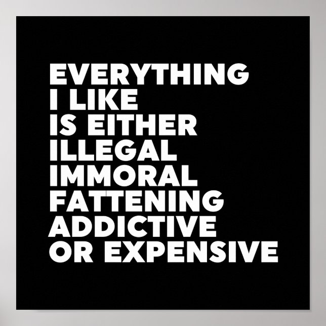 Poster Tudo que eu gosto (Frente)