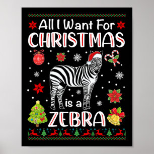 Poster Tudo Que Eu Quero É Uma Bola De Natal Engraçado Pa