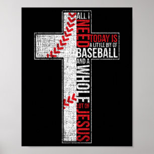 Poster Tudo Que Preciso É Vender E Jesus Cruz Cristã Fé