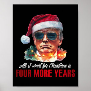 Poster Tudo Que Quero No Natal É Mais 4 Anos De San Engra