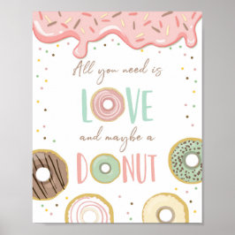 Poster Tudo que você precisa é sinal de aniversário de Ro