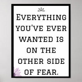 Poster Tudo que você sempre quis está do outro lado