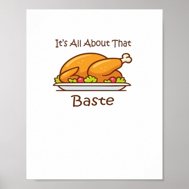 Poster Tudo Sobre Essa Trendência De Baste (Ação De Graça (Frente)