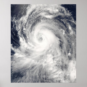 Poster Tufão Tinging sobre a Norte Mariana Isla