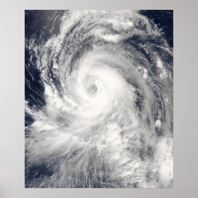 Poster Tufão Tinging sobre a Norte Mariana Isla (Frente)