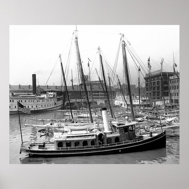 Póster Tug e Luggers (Frente)