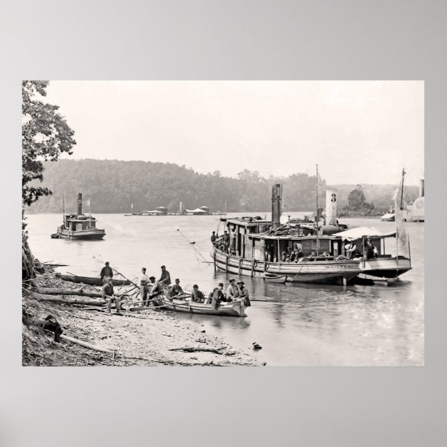 Poster Tugs da Guerra Civil (Frente)