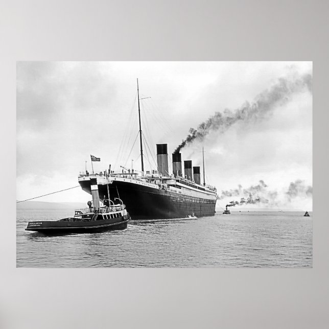 Poster Tugs Titanic Out (Frente)