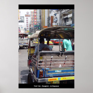 Póster Tuk Bangkok