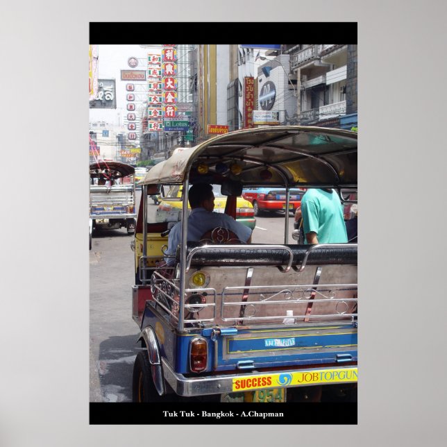 Póster Tuk Bangkok (Frente)