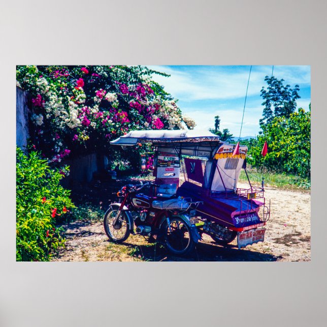 Poster Tuk-Tuk Taxi (Frente)