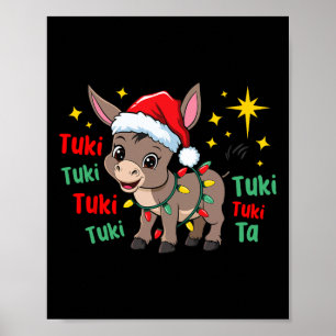 Poster Tuki Tuki Donkey Esta É A Época Espanhola Mexicana