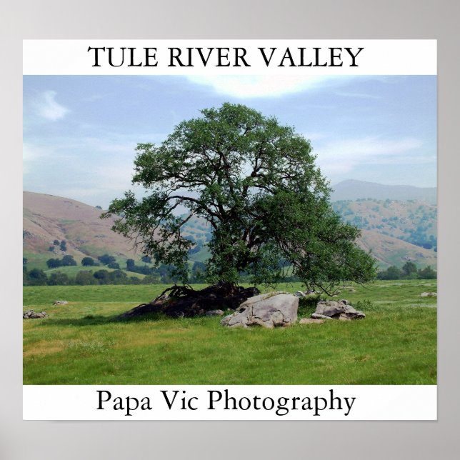 POSTER TULE RIVER VALLEY (Frente)