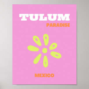 Poster Túlio, México, Pré-Disquete, Rosa