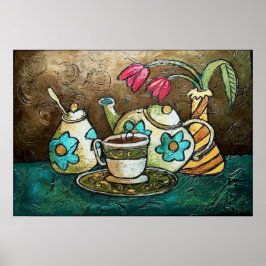 Póster Tulip e Tea II
