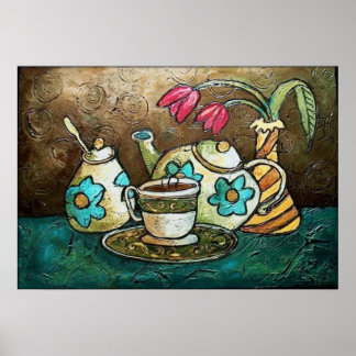 Póster Tulip e Tea II