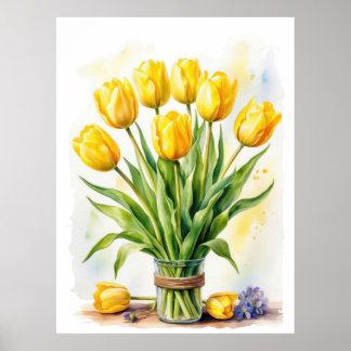 Poster Tulipas