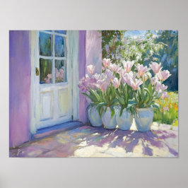 Poster Tulipas de boas-vindas