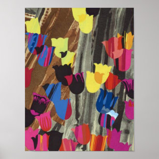 Póster Tulipas de deco
