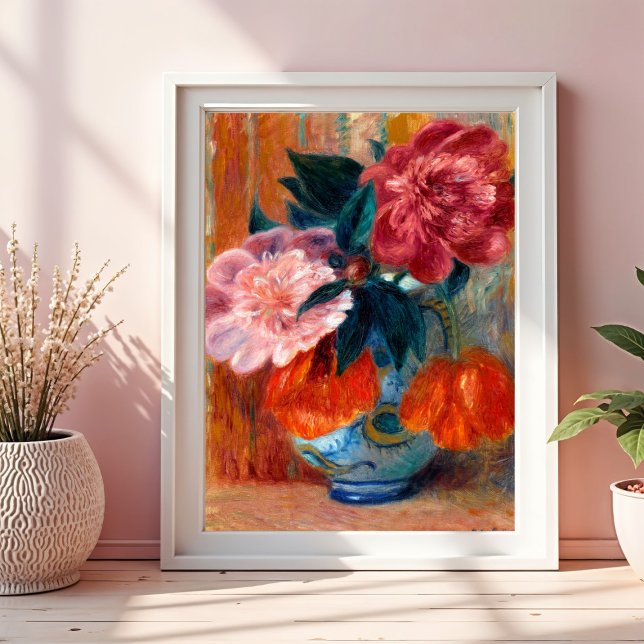 Poster Tulipas e Peônias em Jarro (Criador carregado)