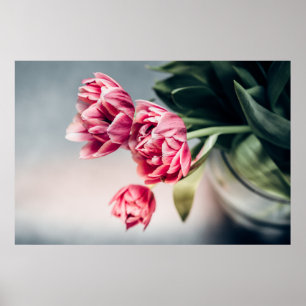 Poster Tulipas em um vaso