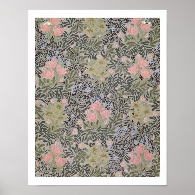 Poster Tulipas, margaridas e chupas de mel (Frente)