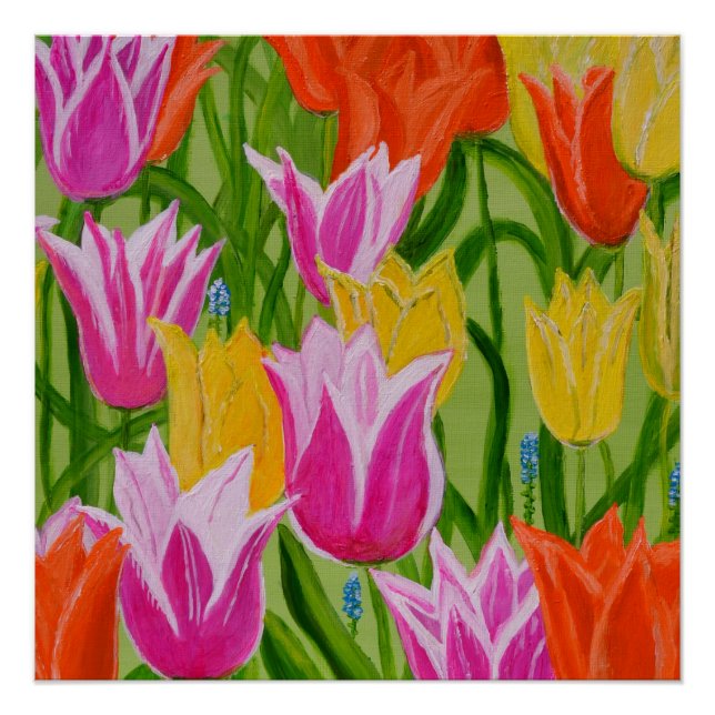 Póster Tulips1 Poster (Frente)