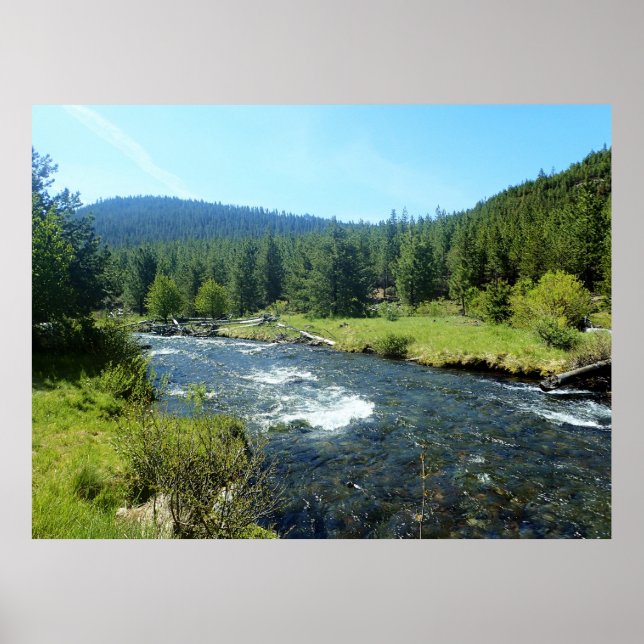 Poster Tumalo Creek, Oregon (Frente)
