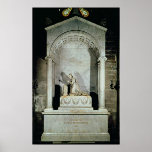 Póster Túmulo da imperatriz Josephine 1825