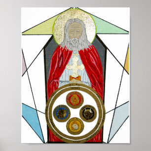 Póster Túmulo de Christian Rosenkreutz