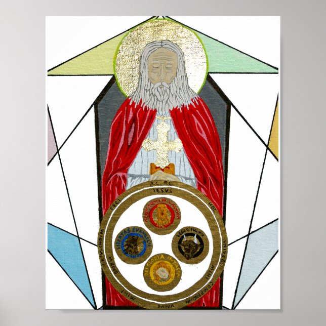 Póster Túmulo de Christian Rosenkreutz (Frente)