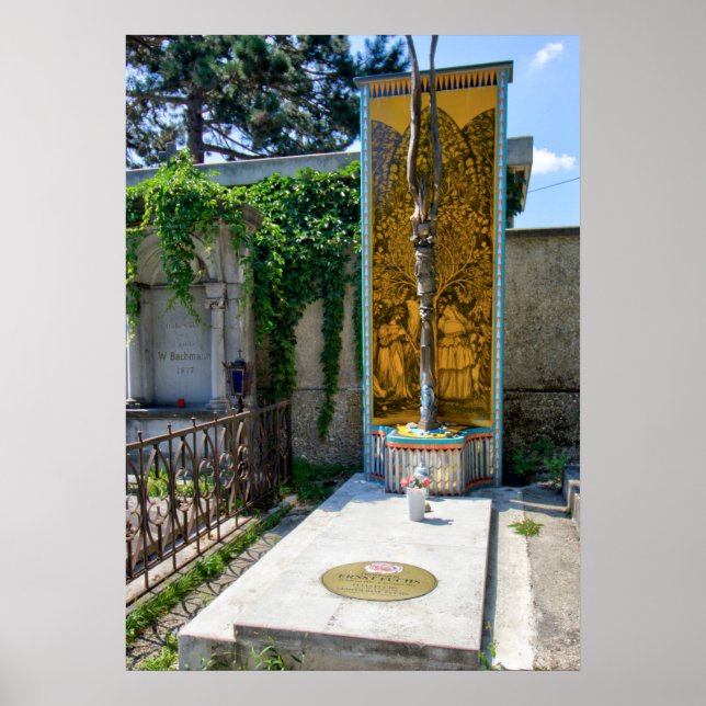 Póster Túmulo de Ernst Fuchs (Frente)