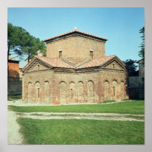 Poster Túmulo de Galla Placidia, c.450