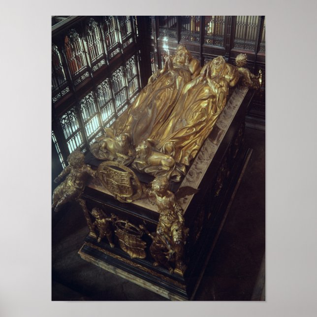 Póster Túmulo de Henrique VII e sua Esposa (Frente)