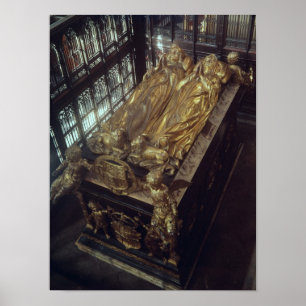 Póster Túmulo de Henry VII e de sua esposa