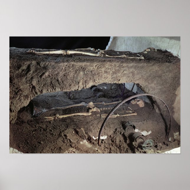 Poster Túmulo de um chefe gaulês (Frente)