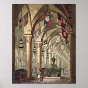 Poster Túmulos dos cavaleiros Templar, c.1820-39