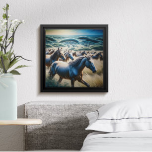 Poster Tumulto majestoso no campo do Ouro