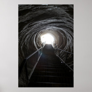 Póster Túnel da Caverna Escura