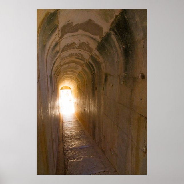 Póster Túnel das Ruínas de Dídima (Frente)
