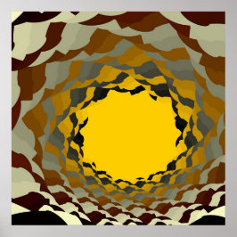 Poster Túnel de luz