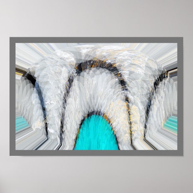 Póster Túnel de tempo gelado (Frente)