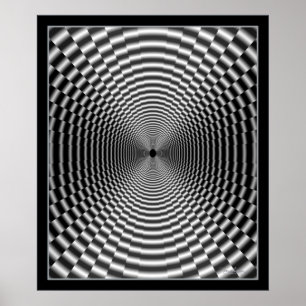 Poster Túnel Dizzying do sem saída