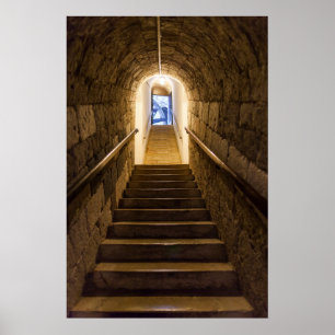 Poster Túnel para uma antiga mina de sal