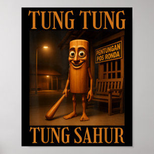 Poster Tung Tung Tung Sahur