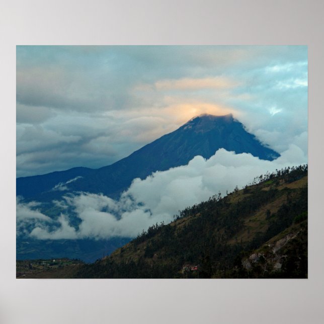Poster Tungurahua, Equador (Frente)