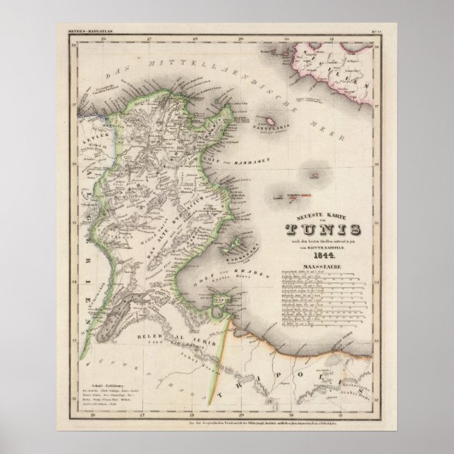 Poster Tunísia (Frente)