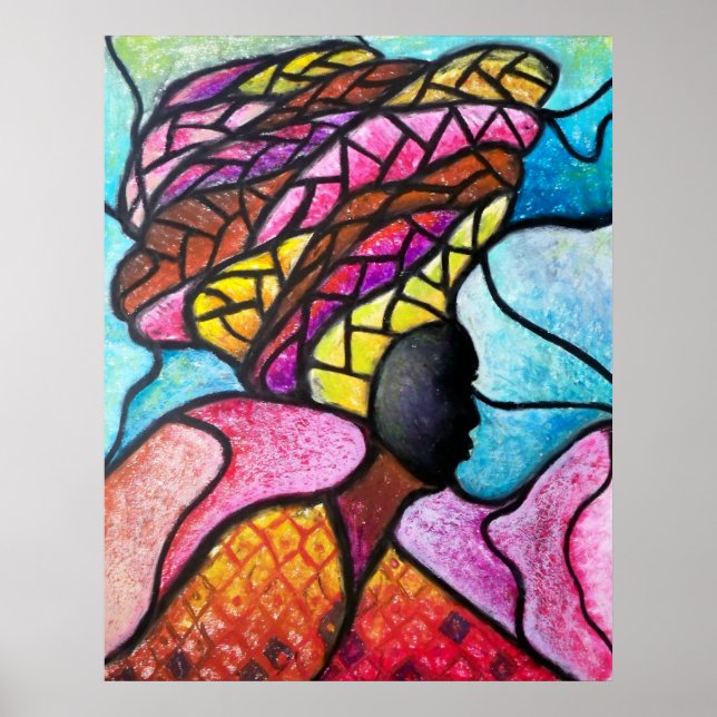 Póster Turban Girl (Frente)